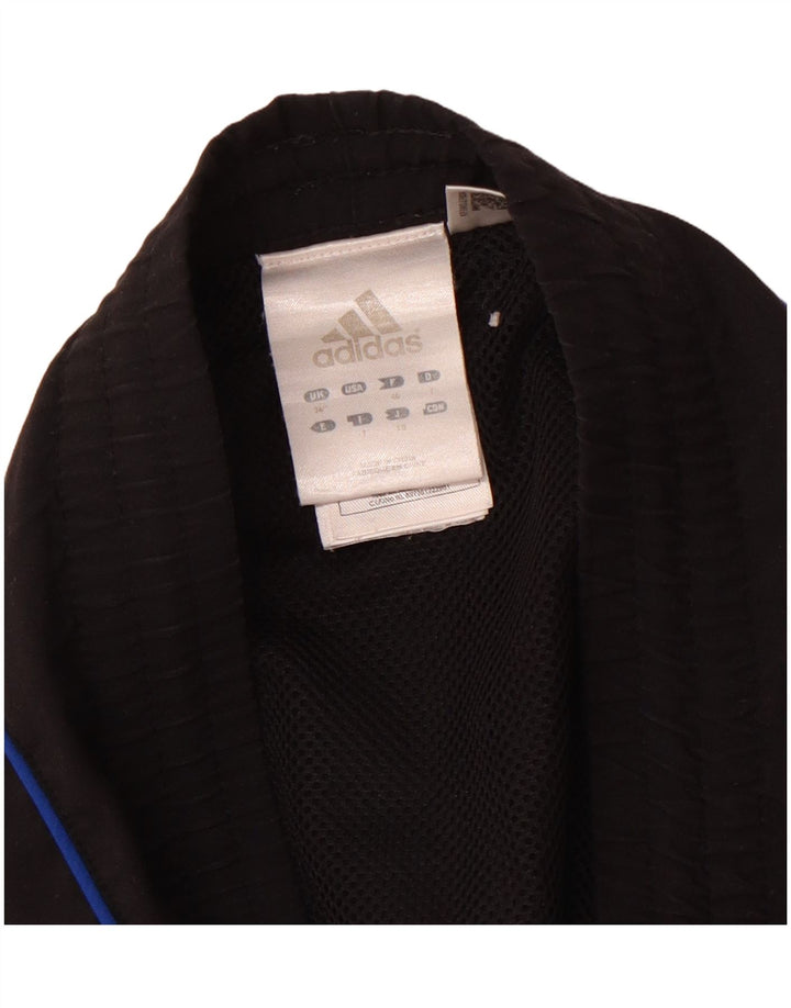 Pantaloncini sportivi da uomo Adidas grandi in poliestere nero