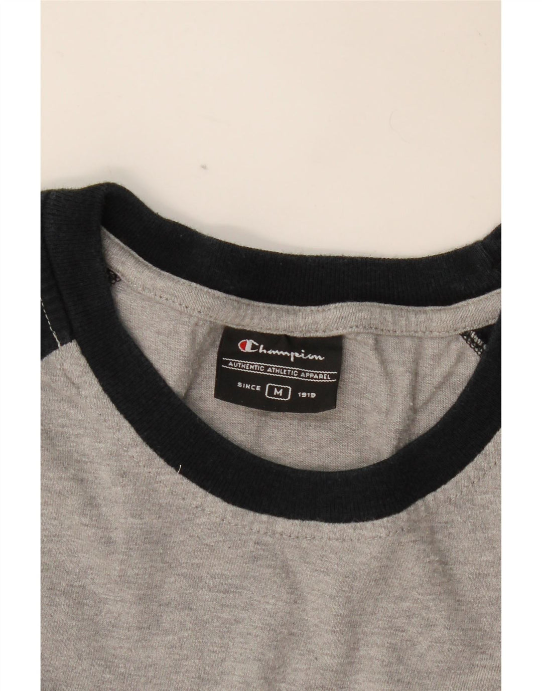 CHAMPION Donna New York Knicks Graphic Top manica lunga UK 14 Grigio medio