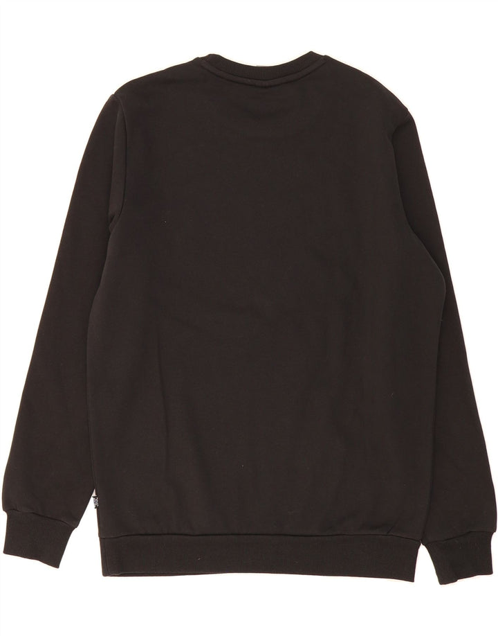 PUMA Mens Sweatshirt Jumper Medium Black Cotton Vintage Puma and Second-Hand Puma from Messina Hembry 