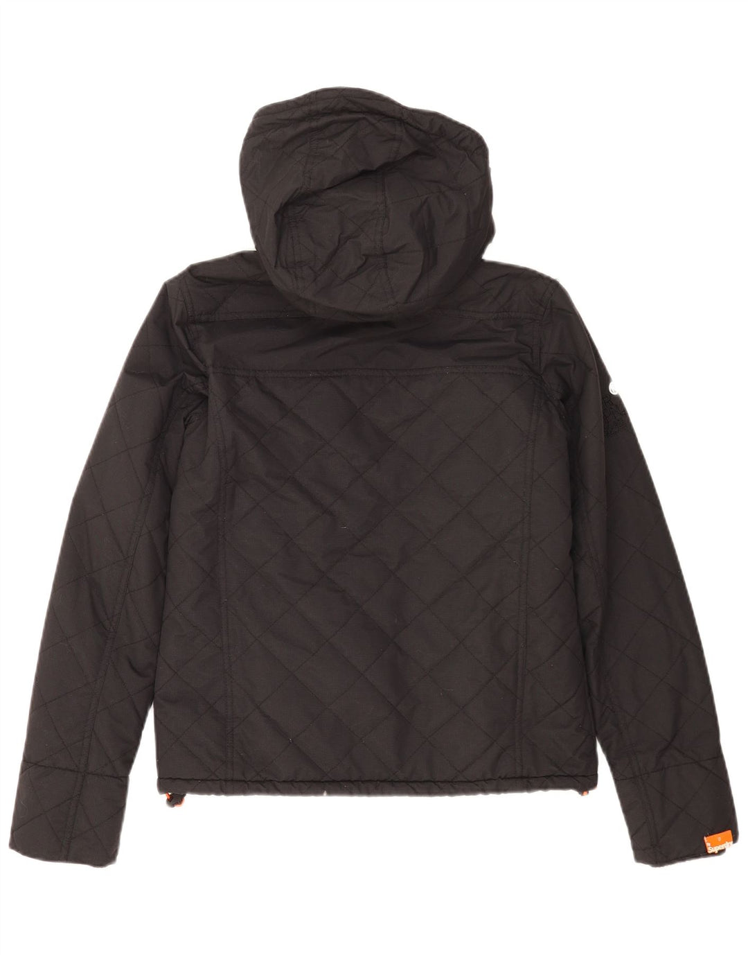 Giacca a vento con cappuccio da uomo Superdry Windcheater UK 36 Small Nera