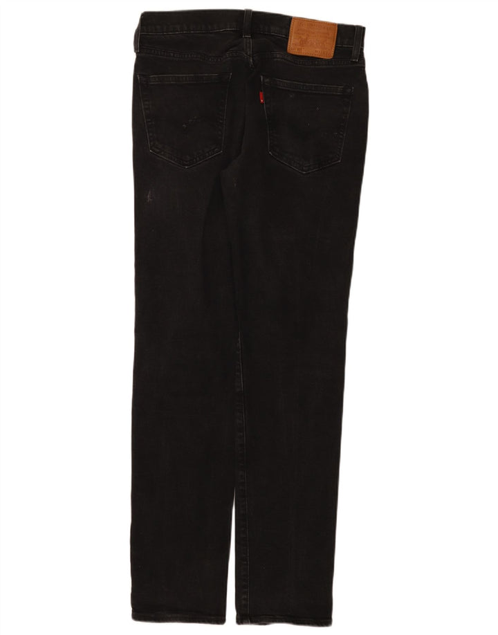 Jeans Levi's Uomo 511 Slim W31 L32 Cotone Nero