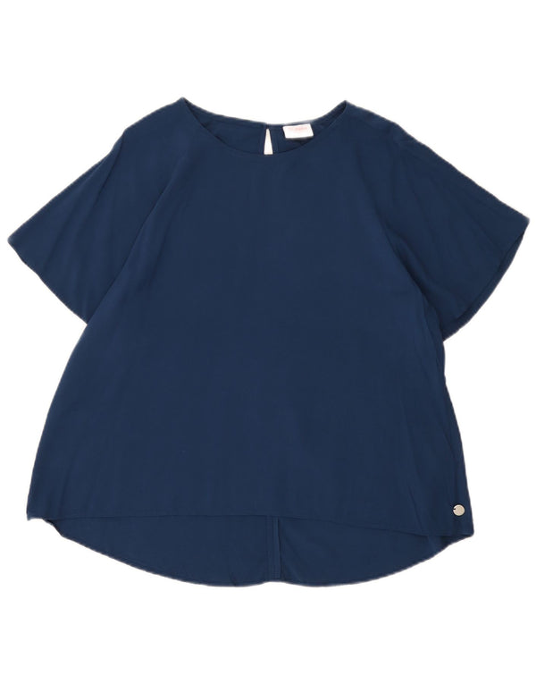 Top camicetta da donna Sun68 UK 14 Viscosa blu navy medio