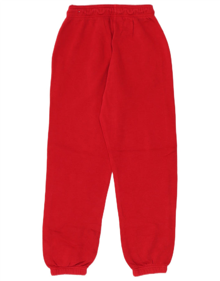 JORDAN Pantaloni da tuta da donna Joggers UK 6 XS Rosso Cotone