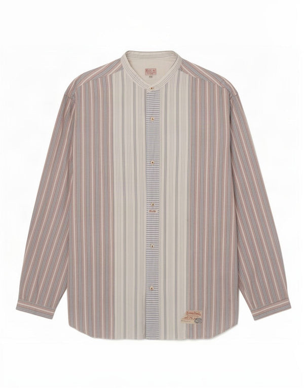 Replay Mens Shirt 2XL Multicoloured Striped Cotton