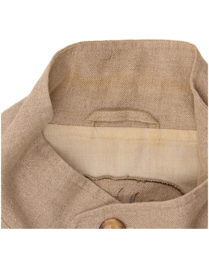 Giubbotto bomber da uomo Rosner EU 52 XL Lino beige