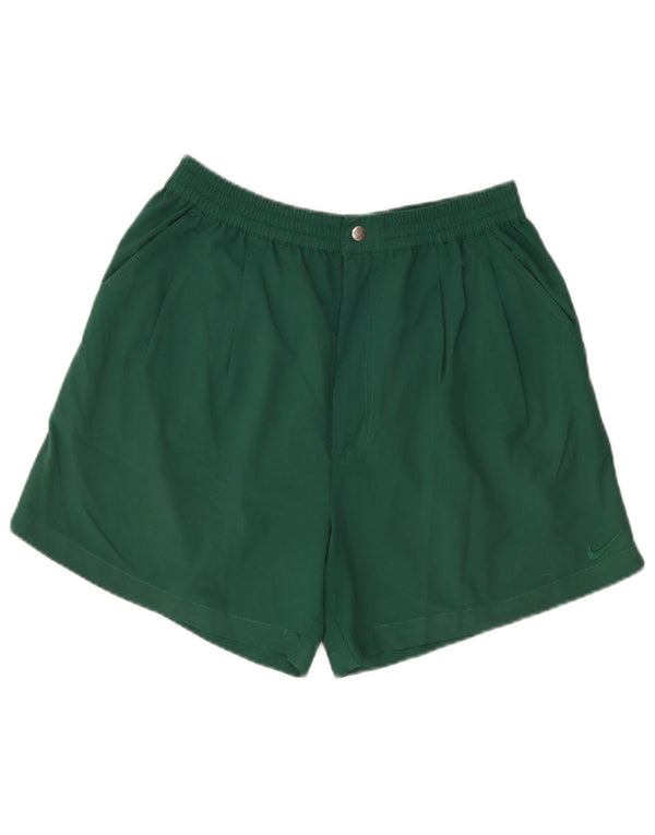 Pantaloncini chino pegged da donna Nike Large W34 poliestere verde