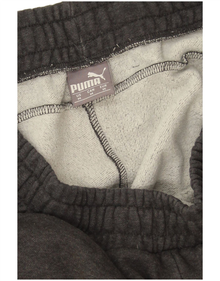 Pantaloni da tuta da uomo Puma Joggers in cotone grigio medio