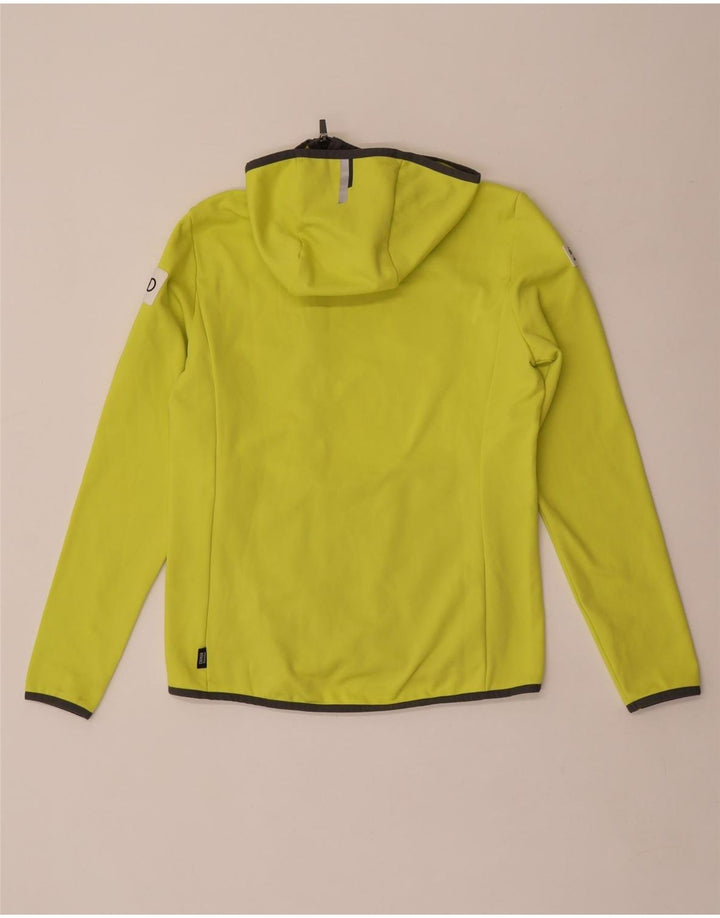 Maglione con cappuccio e zip da donna Colmar UK 14 Poliestere giallo medio