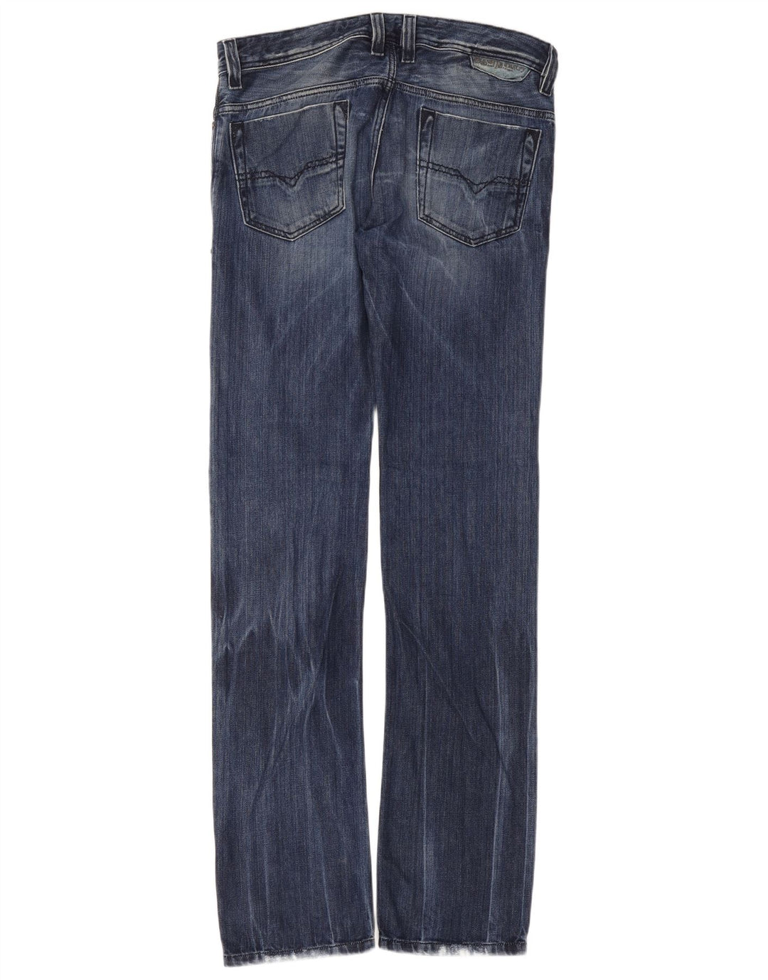 Jeans dritti da uomo Diesel Safado W30 L34 cotone blu