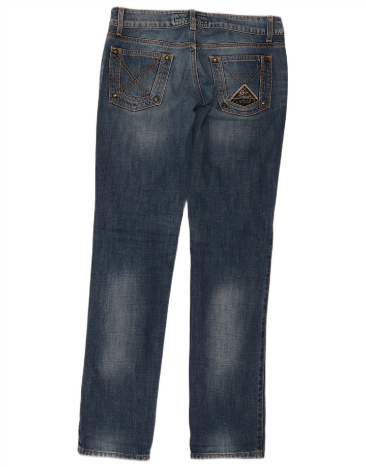 Jeans dritti da donna Roy Rogers W28 L33 cotone blu