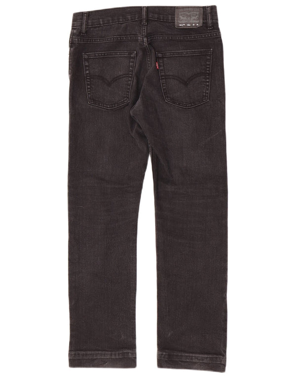 Jeans Levi's Girls 511 Slim 15-16 anni W29 L29 cotone nero