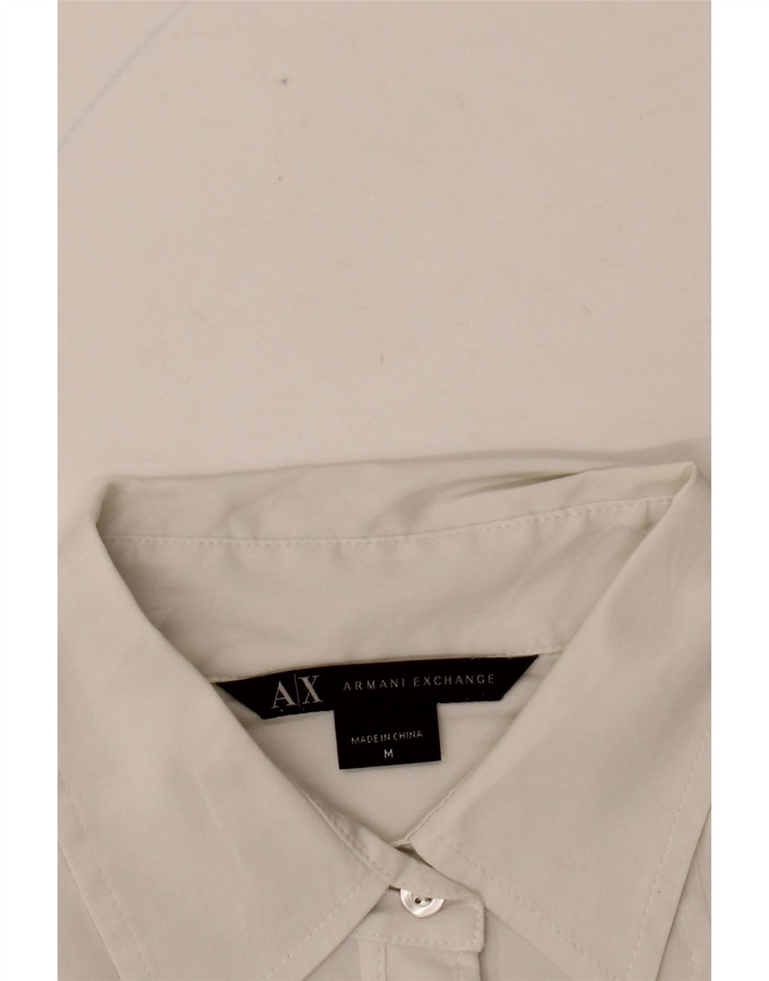 Camicia da donna ARMANI EXCHANGE UK 12 medio bianco