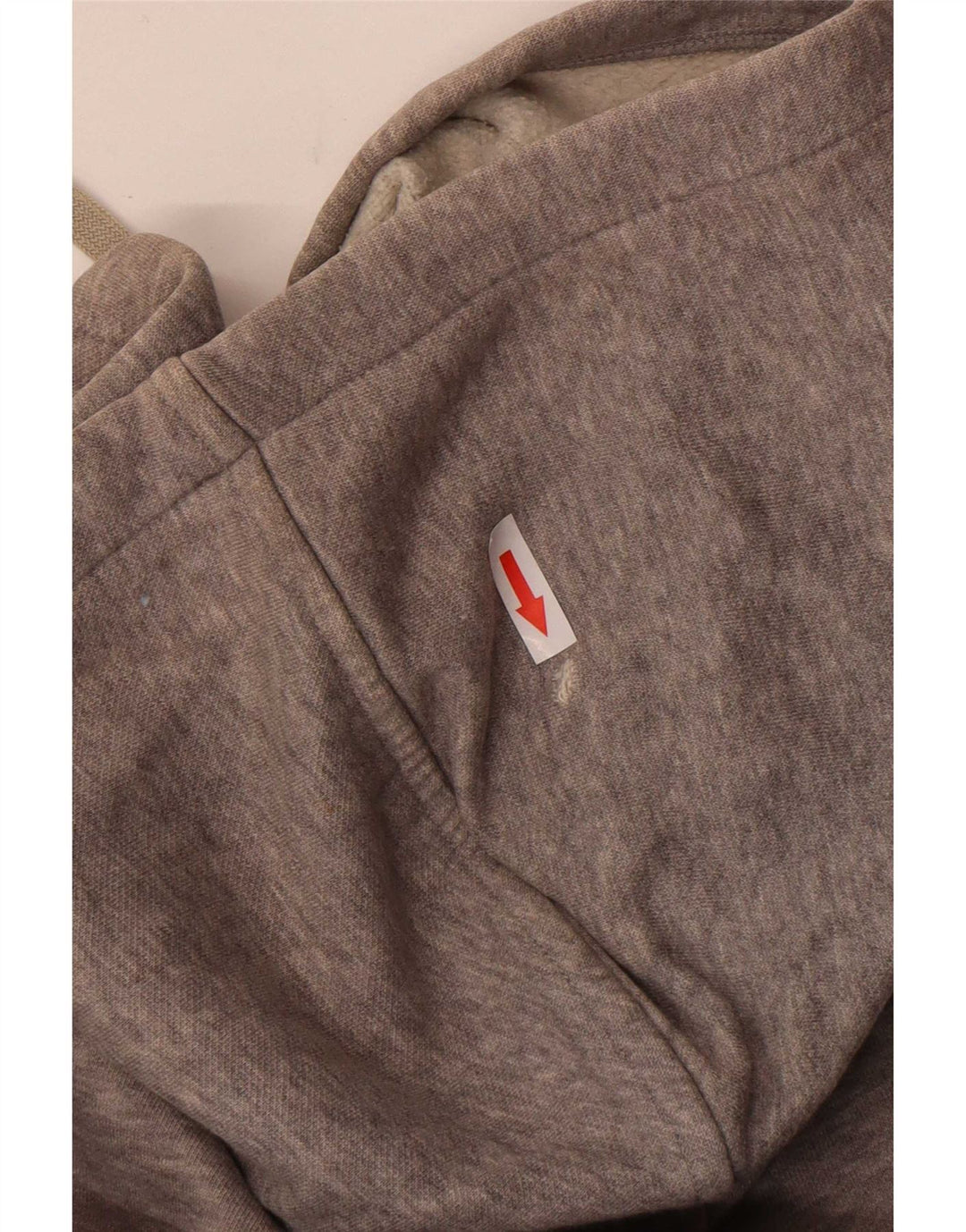 Felpa con cappuccio e zip grafica da uomo Puma in cotone grigio medio