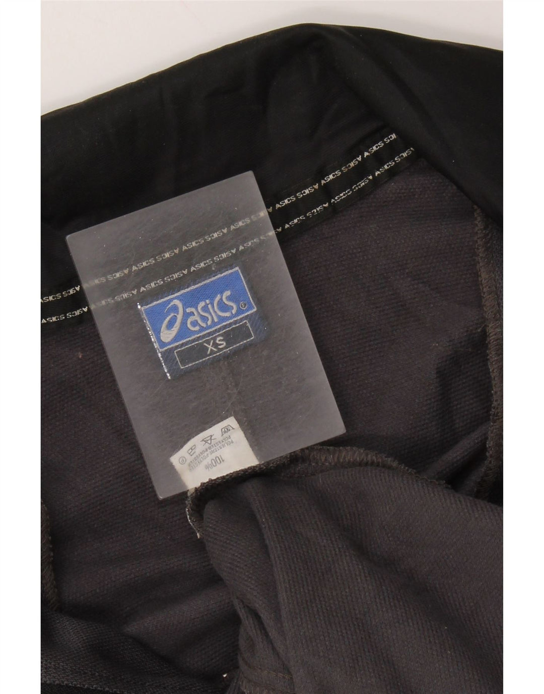 Giacca da tuta da uomo dal taglio ampio ASICS XS in poliestere grigio