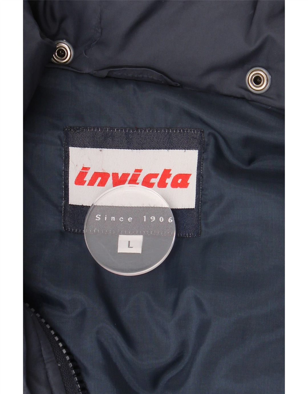 Giacca imbottita da uomo INVICTA UK 40 Large blu navy in poliammide
