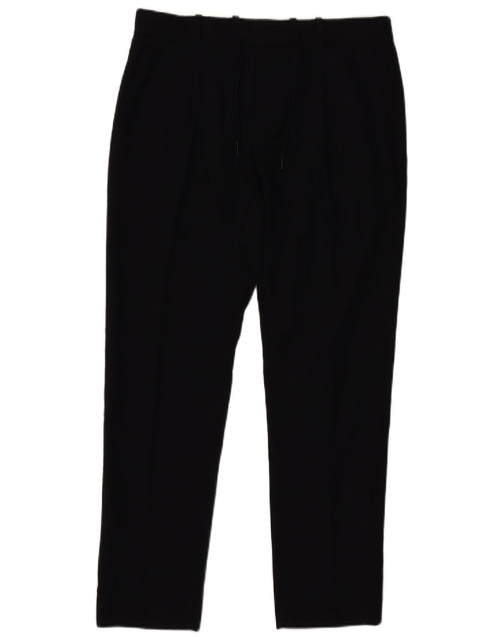 SCOTCH & SODA Pantaloni casual slim da uomo W31 L29 Poliestere nero