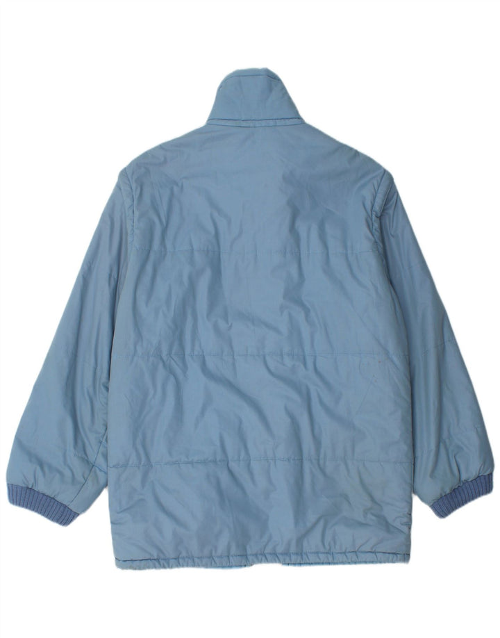 Giacca imbottita da uomo MC Ross UK 38 Blu medio Colourblock classico