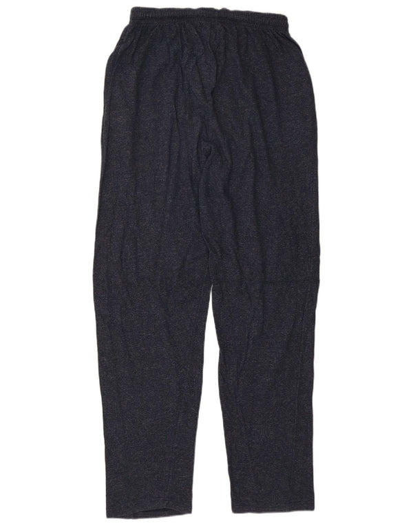 Pantaloni da tuta da uomo Champion Large in cotone screziato blu navy