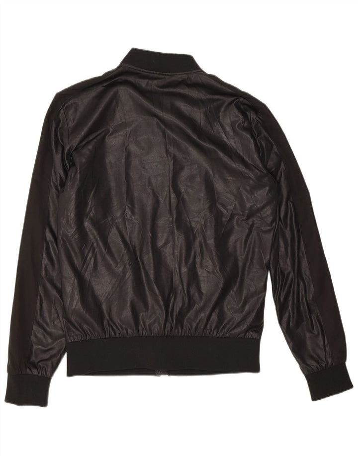 Giubbotto bomber da uomo Zara UK 38 poliestere nero medio