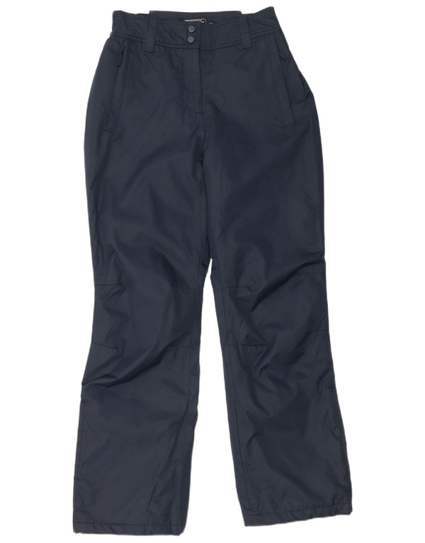 Pantaloni da sci da donna Mountain Warehouse UK 8 Small Poliestere blu navy