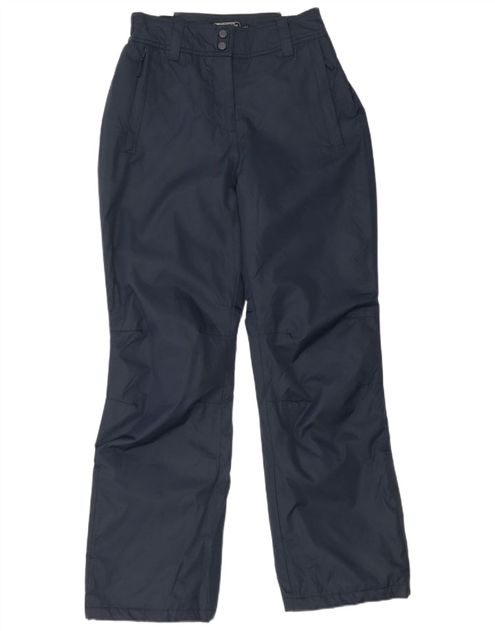 Pantaloni da sci da donna Mountain Warehouse UK 8 Small Poliestere blu navy