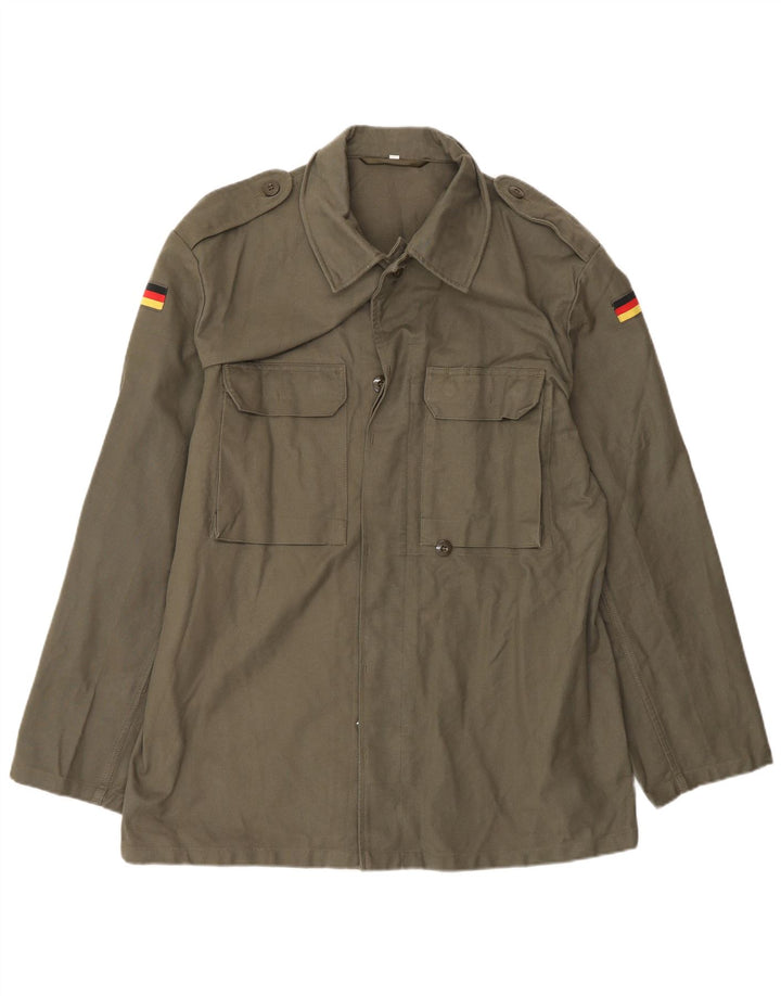 Giacca militare vintage da uomo UK 42 XL Cachi