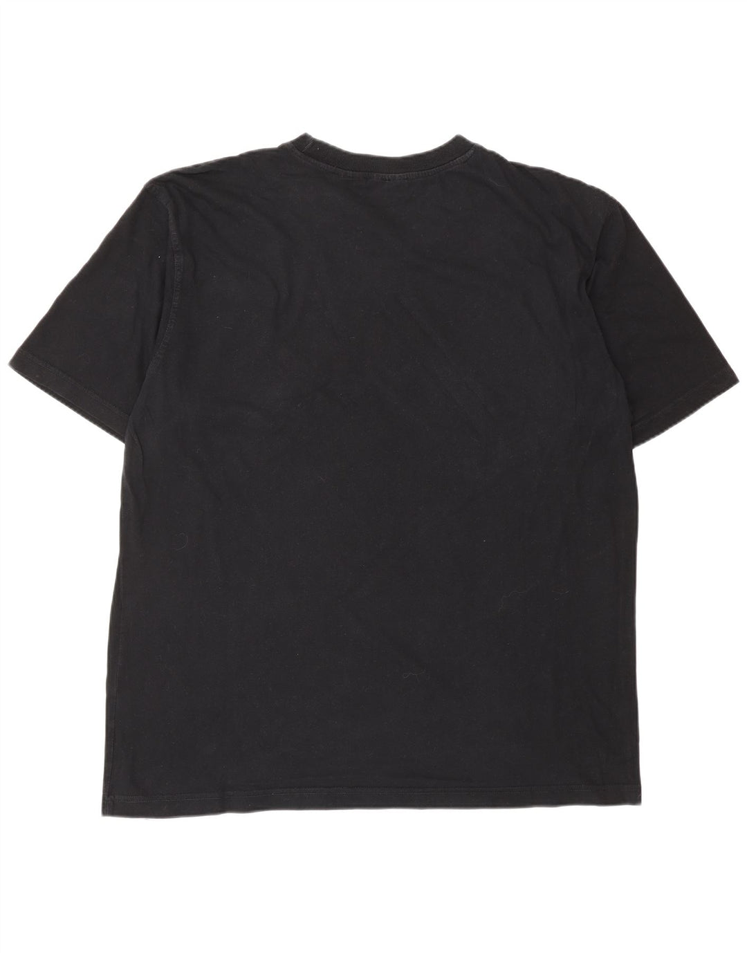 T-shirt grafica da uomo FILA Top XL in cotone nero
