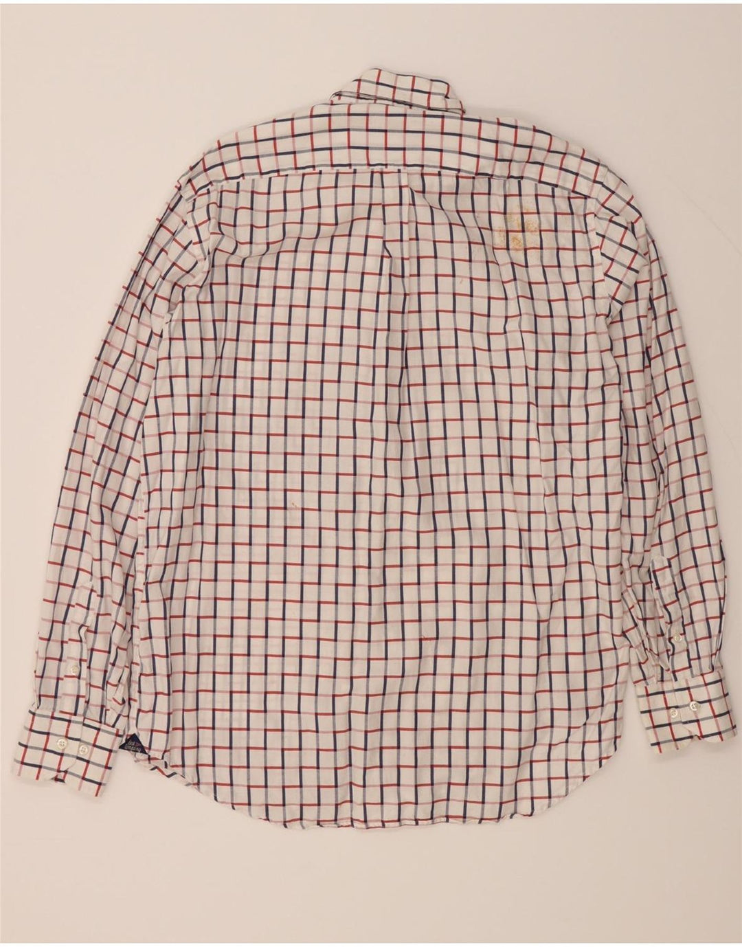 BEST COMPANY Mens Shirt Large White Check Vintage Best Company and Second-Hand Best Company from Messina Hembry 