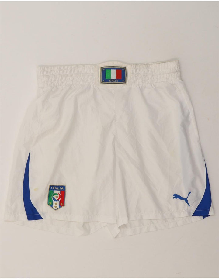 Pantaloncini sportivi Puma Uomo Italia Large White Colourblock