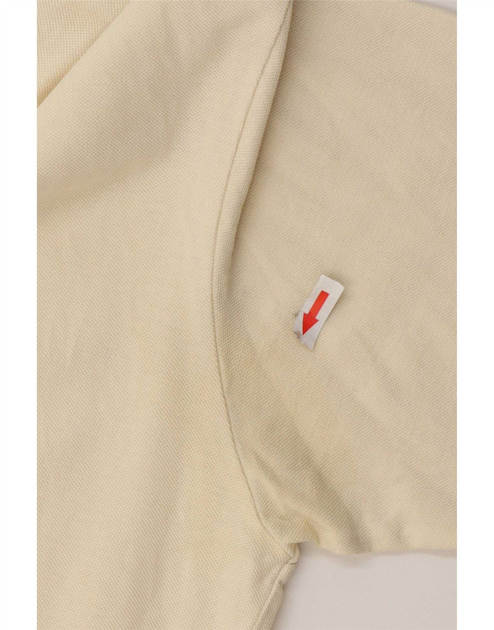 Polo da uomo Ellesse IT 52 Large in cotone bianco sporco
