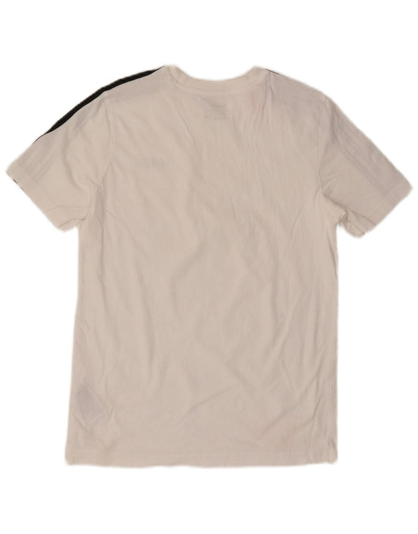 Maglietta Adidas Ragazzo Top 13-14 Anni Cotone Bianca