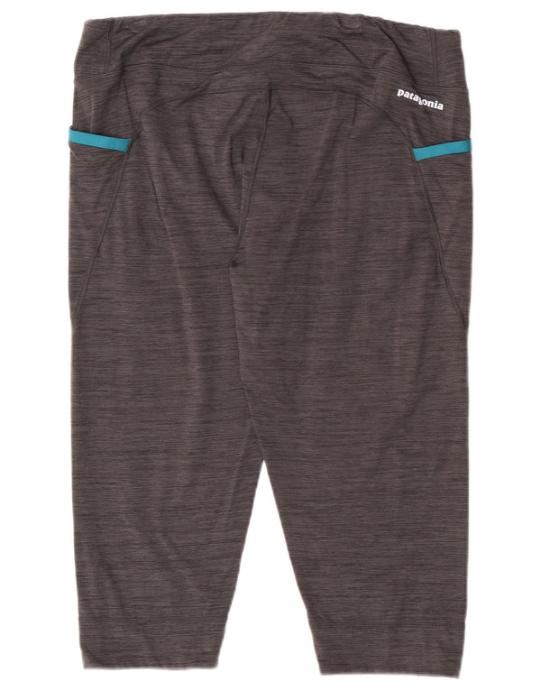 Pantaloni da tuta da donna Patagonia Capri Joggers UK 14 Large Grey Flecked
