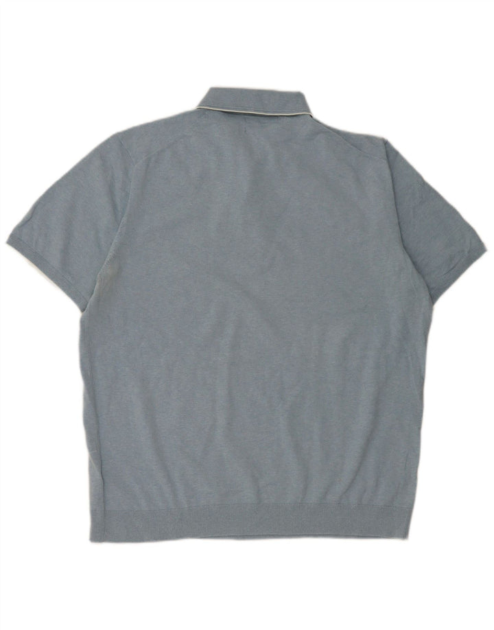 Polo da uomo Marks & Spencer XL in cotone blu