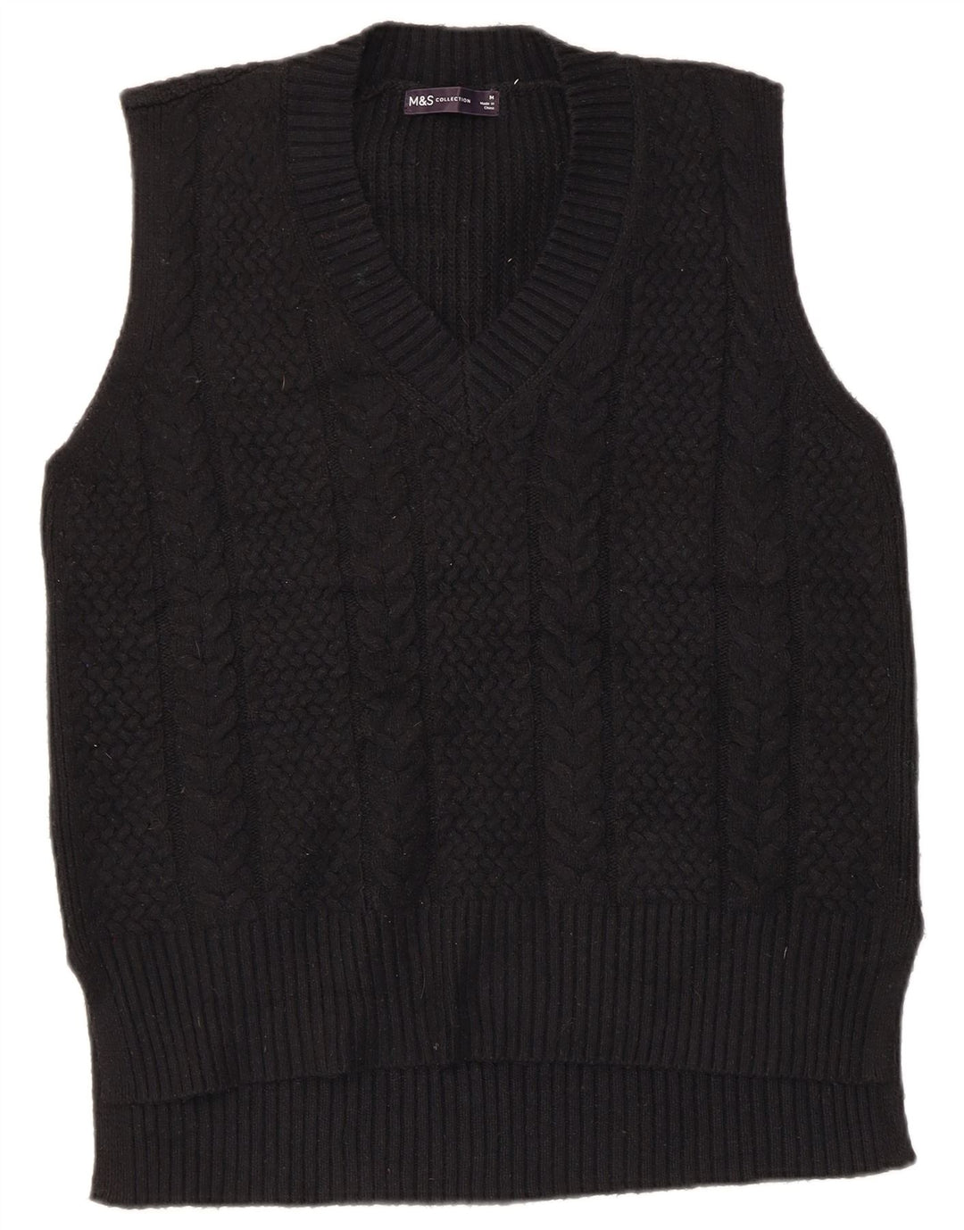 Canotta da uomo Marks & Spencer media blu navy in poliestere
