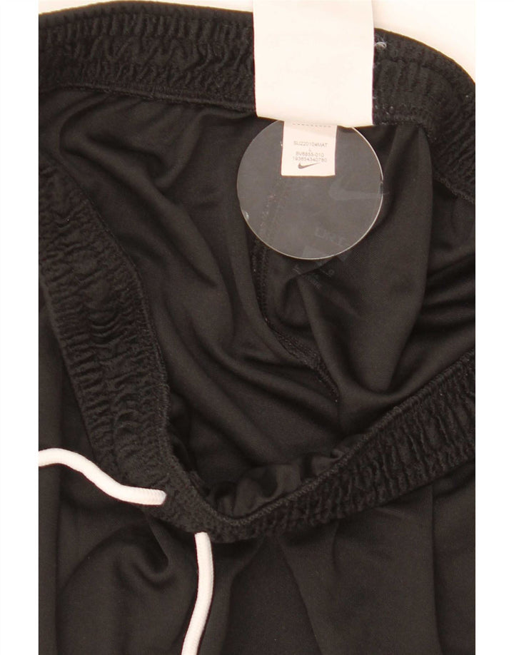 Pantaloncini sportivi Nike Dri Fit da uomo, grandi, in poliestere nero