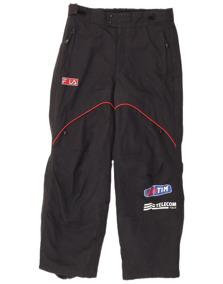 Pantaloni da sci Fila Uomo XS Nylon Nero