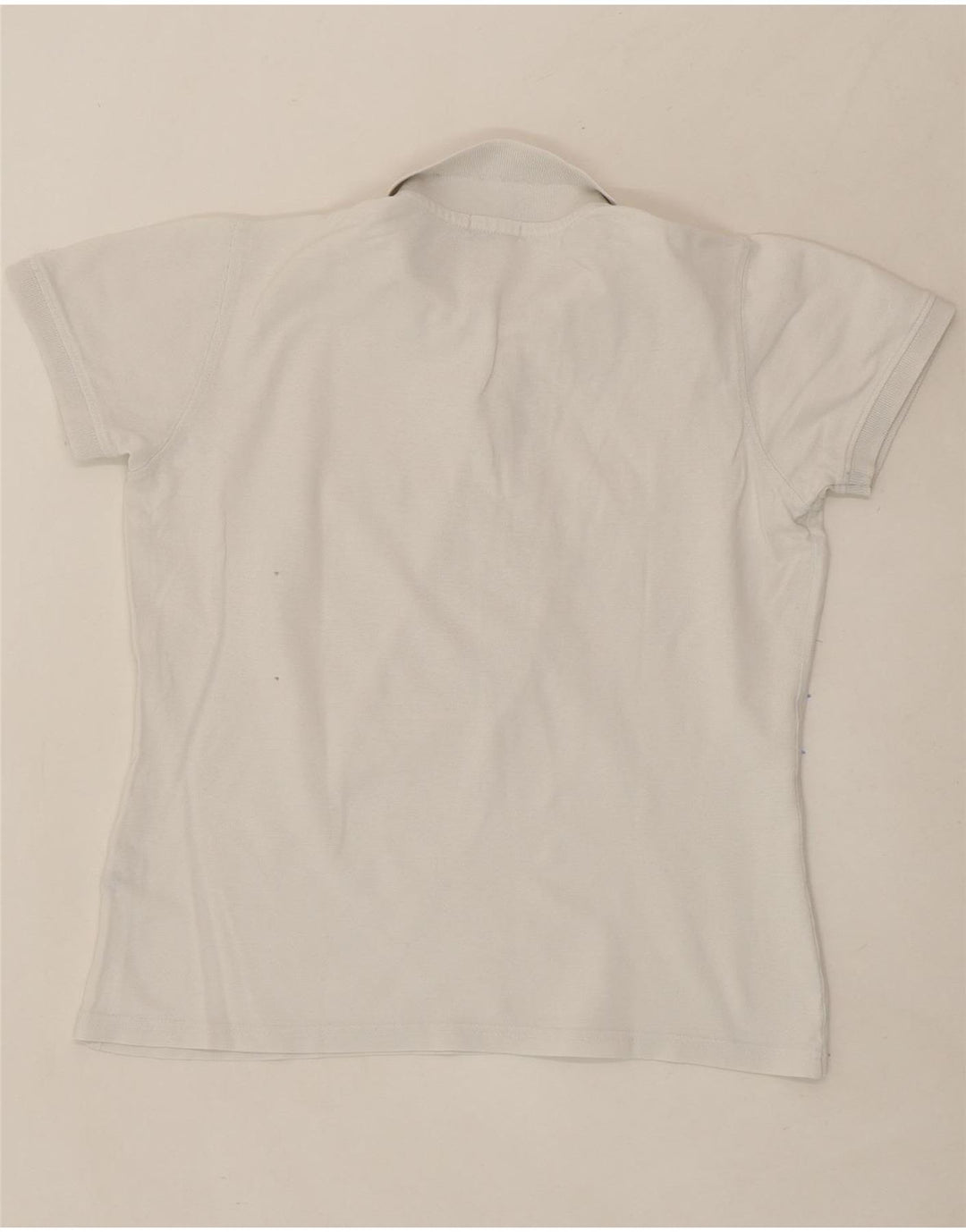 AVIREX Womens Polo Shirt UK 14 Large White Cotton Vintage Avirex and Second-Hand Avirex from Messina Hembry 