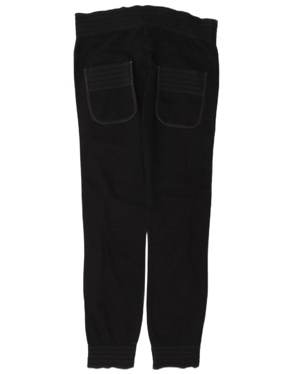 Pantaloni chino da donna Diesel Joggers W27 L32 in cotone nero