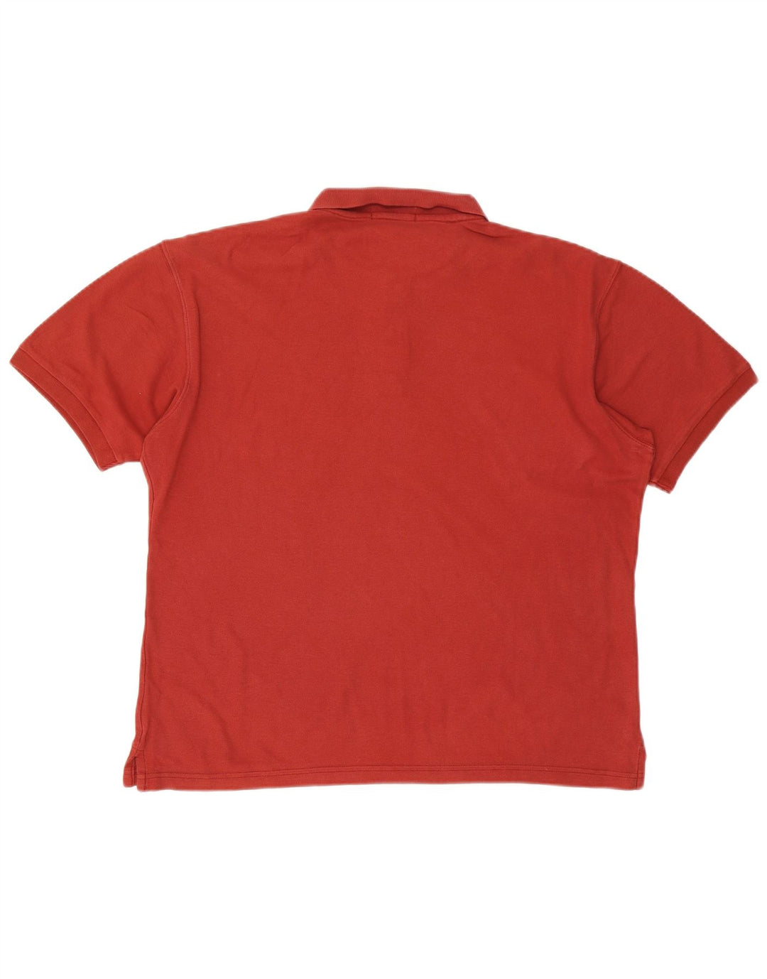 Polo da uomo FILA in cotone rosso medio