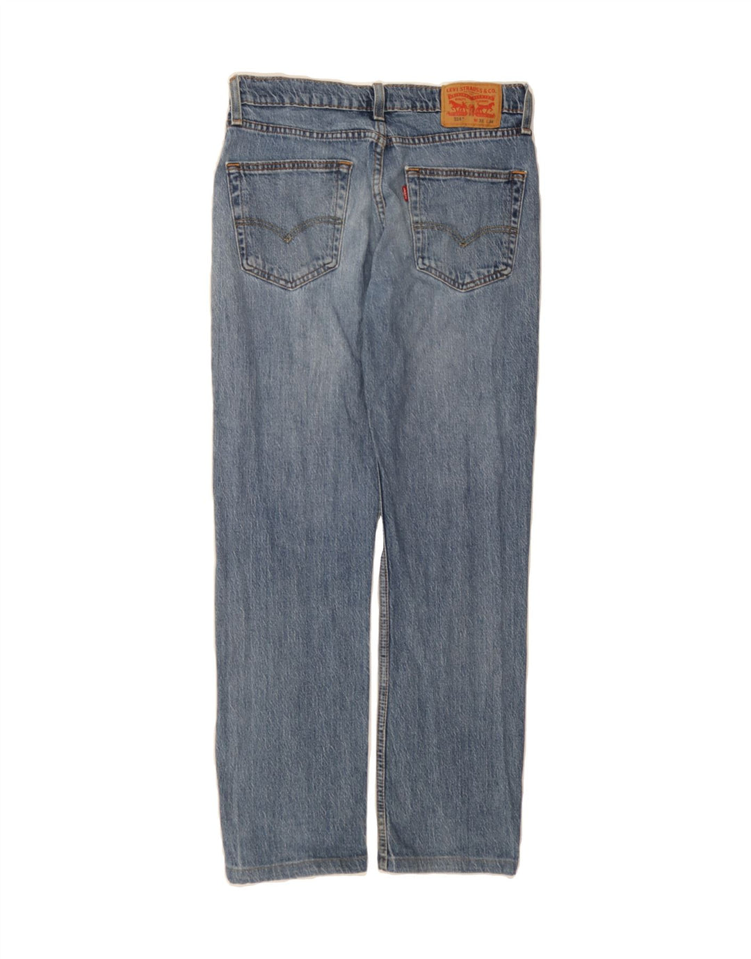 LEVI'S Mens 514 Straight Jeans W31 L31  Blue Cotton Vintage Levi's and Second-Hand Levi's from Messina Hembry 