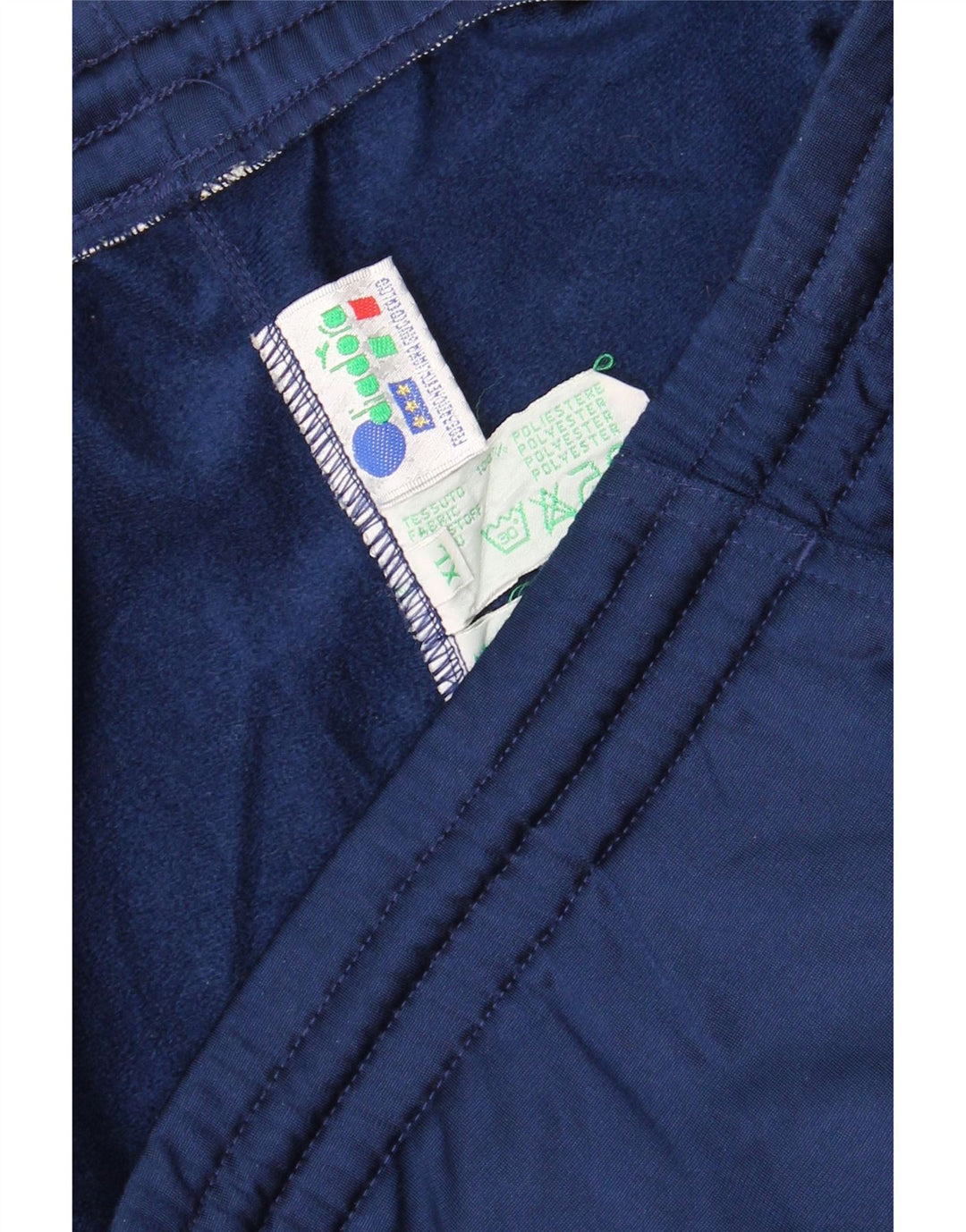 Pantaloni da tuta da uomo Diadora XL in poliestere blu navy