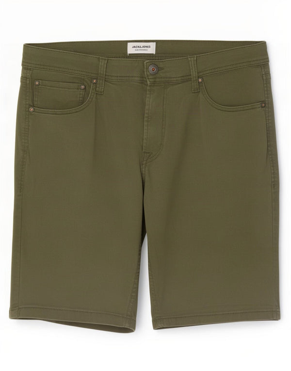 Pantaloncini casual da uomo Jack & Jones XL W38 cotone verde