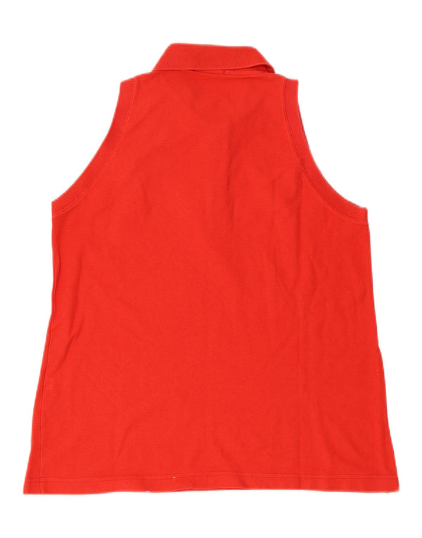 Polo Smanicata Donna FILA IT 46 Large Rossa in Cotone