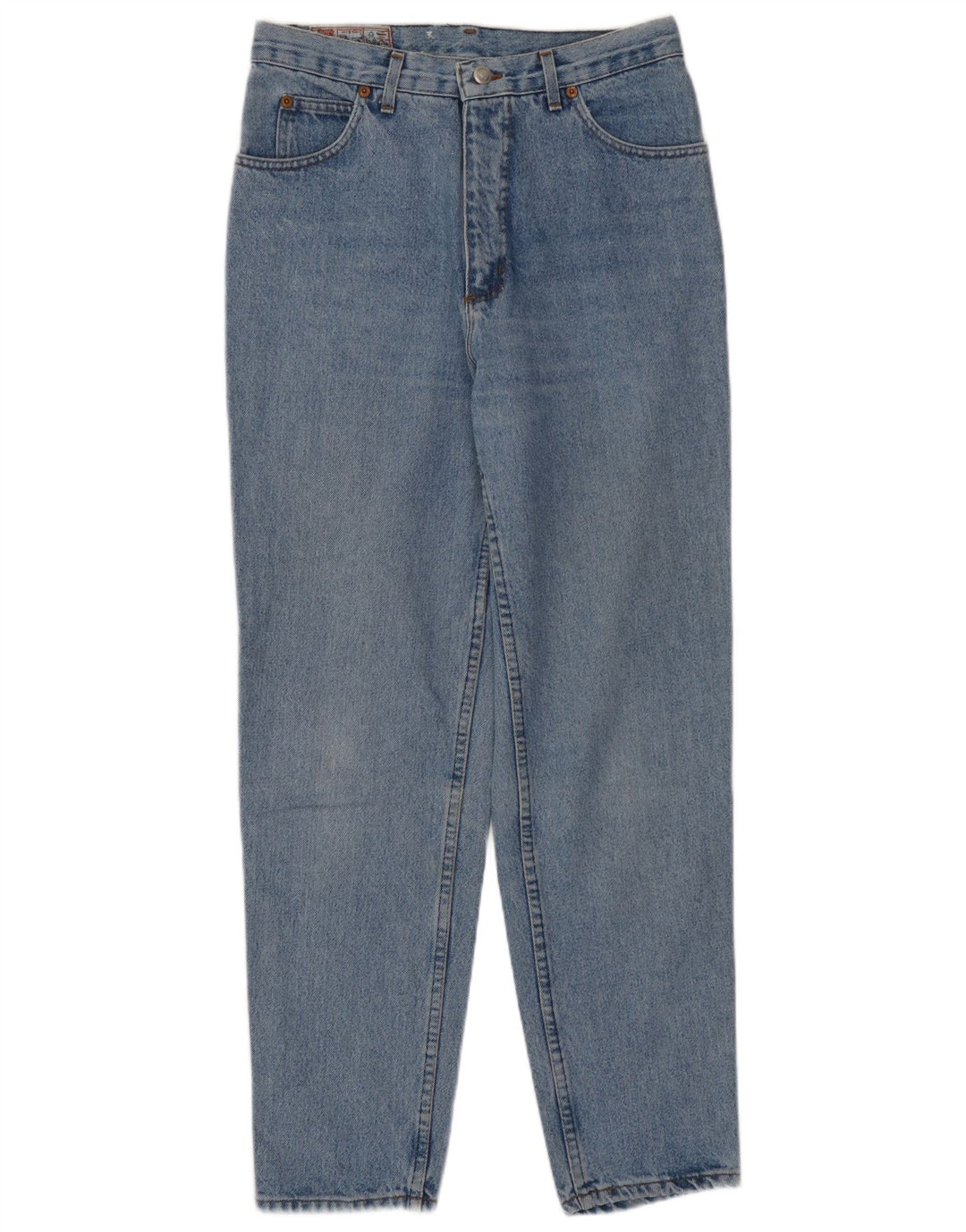 Jeans affusolati a vita alta Rifle da donna W28 L29 Blu
