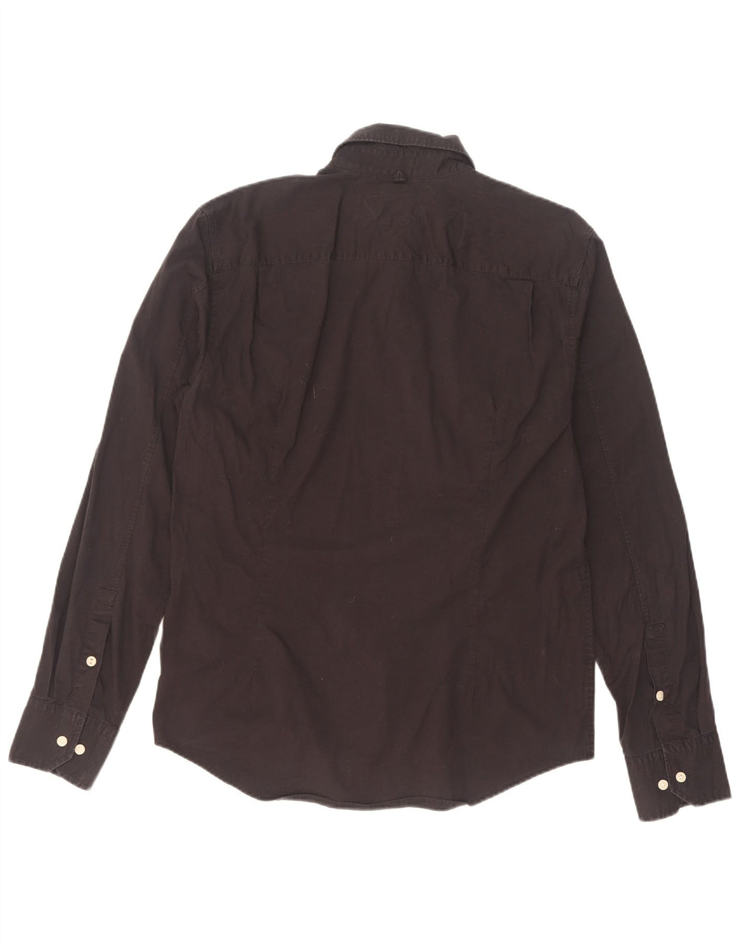 Camicia da uomo Tommy Hilfiger grande in cotone nero