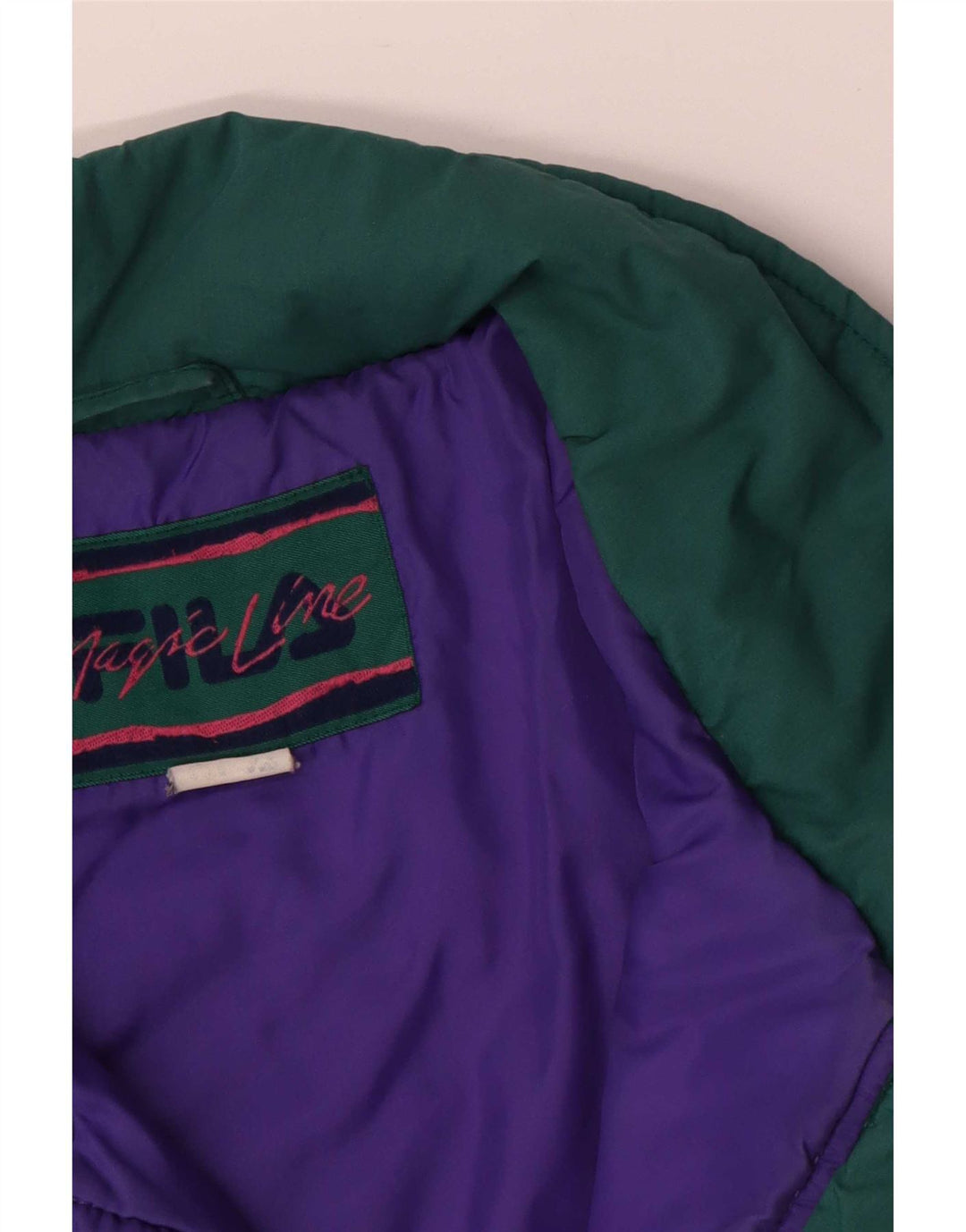 Giacca trapuntata da uomo Fila UK 42 XL verde