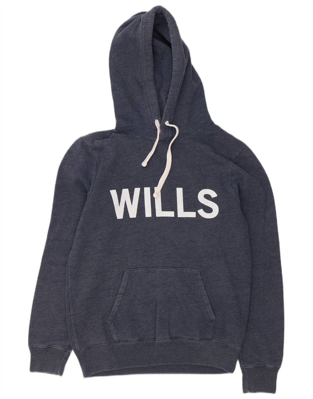 Maglione con cappuccio grafico da uomo Jack Wills in cotone blu navy medio