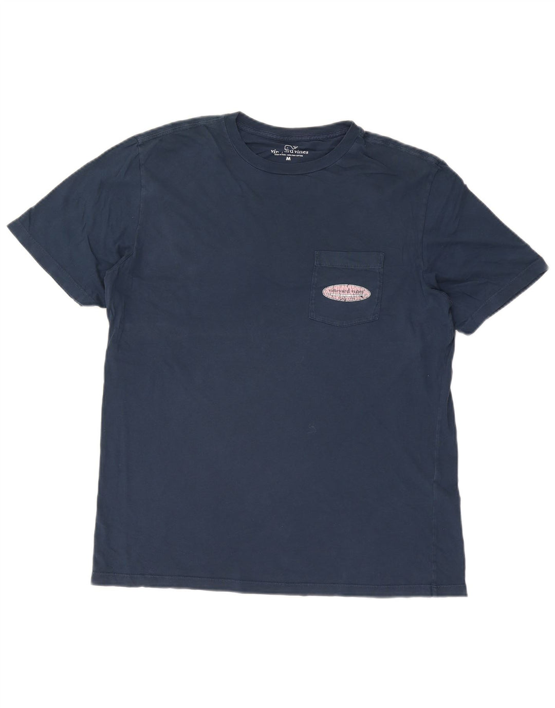 T-shirt grafica da uomo Vineyard Vines Top in cotone blu navy medio