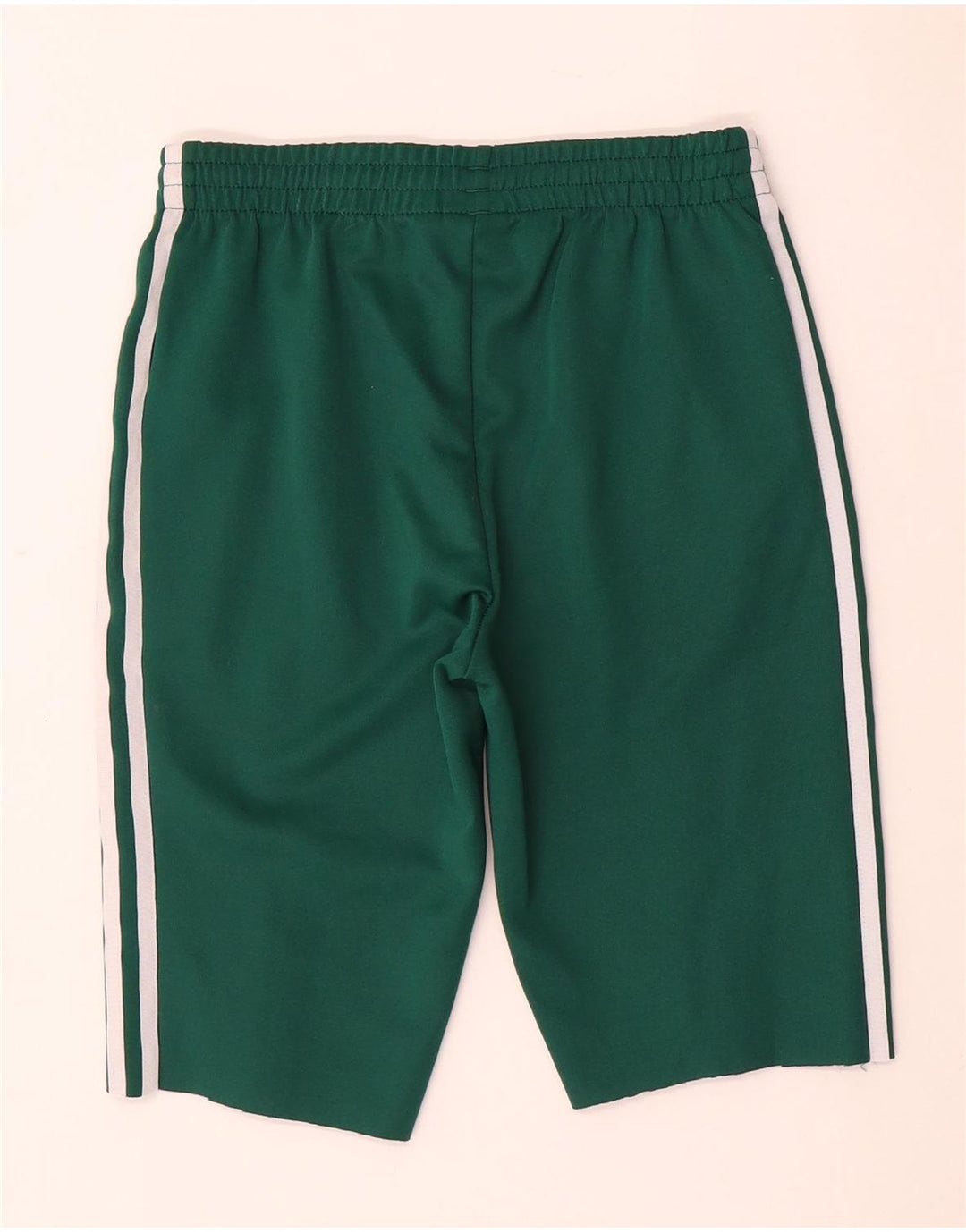 Pantaloncini sportivi Adidas da donna UK 6 XS verde poliestere