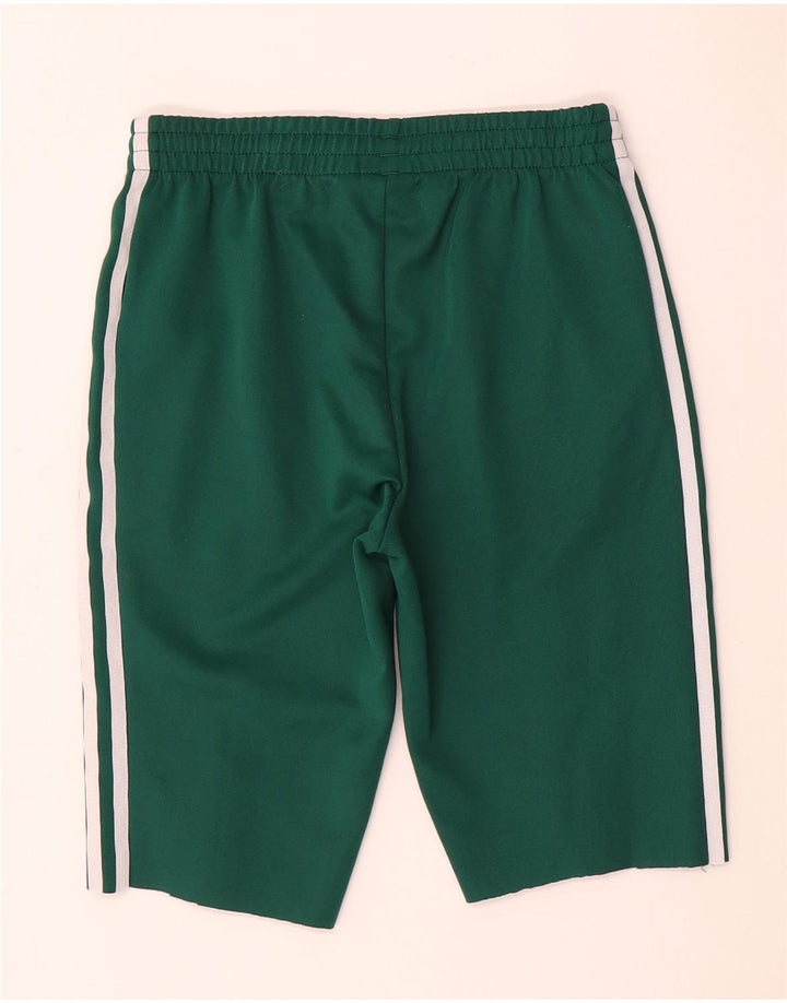 Pantaloncini sportivi Adidas da donna UK 6 XS verde poliestere
